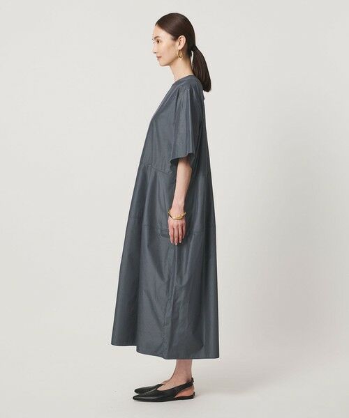 UNITED ARROWS / ユナイテッドアローズ ロング・マキシ丈ワンピース | デニムライク ブライトローン ワンピース ‐ウォッシャブル‐ | 詳細6