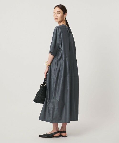 UNITED ARROWS / ユナイテッドアローズ ロング・マキシ丈ワンピース | デニムライク ブライトローン ワンピース ‐ウォッシャブル‐ | 詳細4