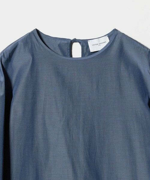 UNITED ARROWS / ユナイテッドアローズ ロング・マキシ丈ワンピース | デニムライク ブライトローン ワンピース ‐ウォッシャブル‐ | 詳細14