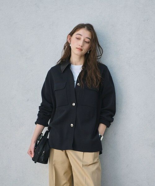 UNITED ARROWS / ユナイテッドアローズ カーディガン・ボレロ | 2WAY ミラノリブ ニット ジャケット ‐ウォッシャブル‐ | 詳細21