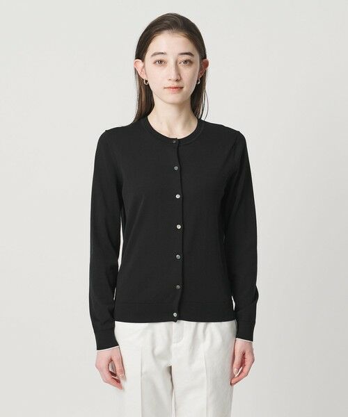 UNITED ARROWS / ユナイテッドアローズ カーディガン・ボレロ | 18G クルーネック ニットカーディガン ‐ウォッシャブル‐ | 詳細9