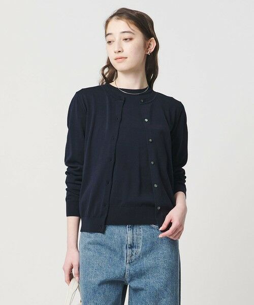 UNITED ARROWS / ユナイテッドアローズ カーディガン・ボレロ | 18G クルーネック ニットカーディガン ‐ウォッシャブル‐ | 詳細28