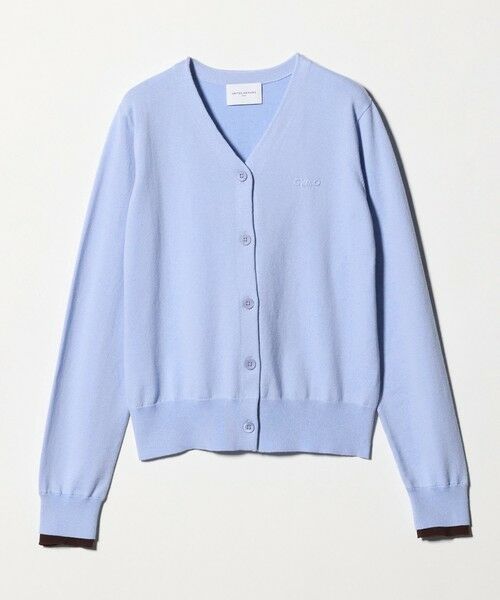 UNITED ARROWS / ユナイテッドアローズ カーディガン・ボレロ | エンブロイダリー バイカラー カーディガン ‐ウォッシャブル‐ | 詳細14