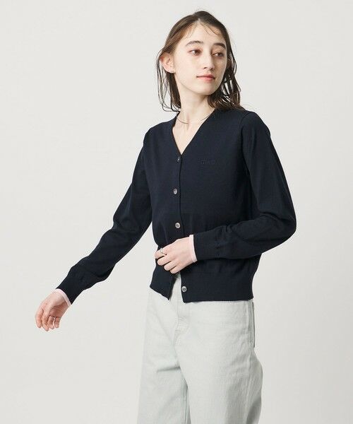 UNITED ARROWS / ユナイテッドアローズ カーディガン・ボレロ | エンブロイダリー バイカラー カーディガン ‐ウォッシャブル‐ | 詳細22