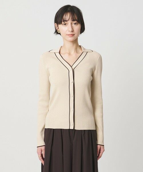 UNITED ARROWS / ユナイテッドアローズ カーディガン・ボレロ | スキッパー リブカーディガン ‐ウォッシャブル‐ | 詳細6