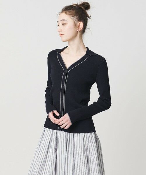 UNITED ARROWS / ユナイテッドアローズ カーディガン・ボレロ | スキッパー リブカーディガン ‐ウォッシャブル‐ | 詳細12