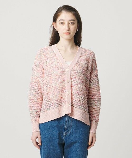 UNITED ARROWS / ユナイテッドアローズ カーディガン・ボレロ | ミックスヤーン カーディガン | 詳細3