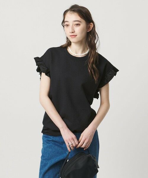 UNITED ARROWS / ユナイテッドアローズ スウェット | ＜dahl’ia＞フリルスリーブ スウェット | 詳細1