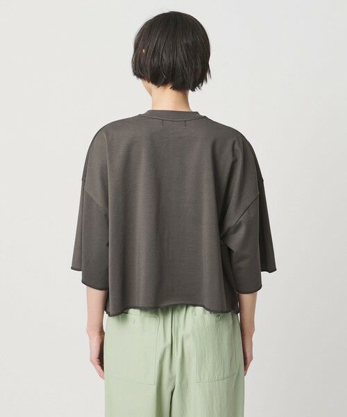 UNITED ARROWS / ユナイテッドアローズ Tシャツ | <SACRA>ハーフスリーブ クロップド メッセージ Tシャツ | 詳細19