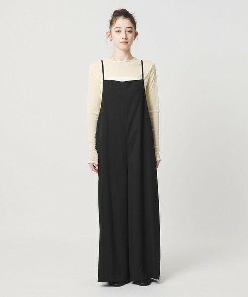 UNITED ARROWS / ユナイテッドアローズ サロペット・オールインワン | ＜SACRA＞ツイル オールインワン パンツ | 詳細5