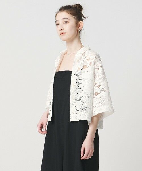 UNITED ARROWS / ユナイテッドアローズ シャツ・ブラウス | ＜SACRA＞レース シャツブラウス | 詳細1