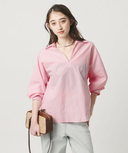 UNITED ARROWS / ユナイテッドアローズ シャツ・ブラウス | ＜TICCA＞ストライプ スキッパー シャツ | 詳細2