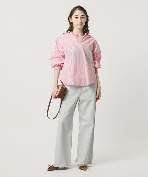 UNITED ARROWS / ユナイテッドアローズ シャツ・ブラウス | ＜TICCA＞ストライプ スキッパー シャツ | 詳細3