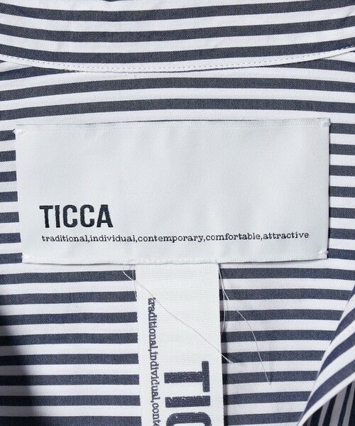 UNITED ARROWS / ユナイテッドアローズ シャツ・ブラウス | ＜TICCA＞ストライプ スキッパー シャツ | 詳細21