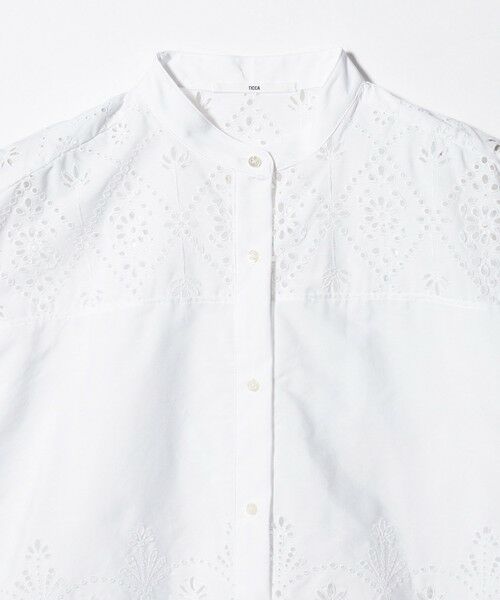 UNITED ARROWS / ユナイテッドアローズ シャツ・ブラウス | ＜TICCA＞レース フレンチスリーブ シャツ | 詳細7