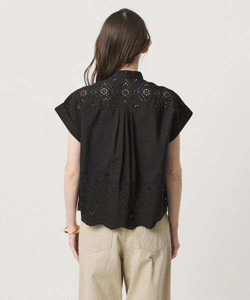 UNITED ARROWS / ユナイテッドアローズ シャツ・ブラウス | ＜TICCA＞レース フレンチスリーブ シャツ | 詳細15