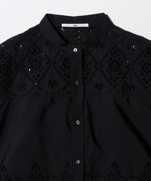 UNITED ARROWS / ユナイテッドアローズ シャツ・ブラウス | ＜TICCA＞レース フレンチスリーブ シャツ | 詳細18