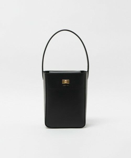 UNITED ARROWS / ユナイテッドアローズ ハンドバッグ | ＜ORSETTO＞SCATOLA バッグ（BLACK）