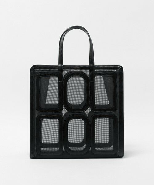 UNITED ARROWS / ユナイテッドアローズ トートバッグ | ＜ORSETTO＞TULLE トートバッグ（BLACK）