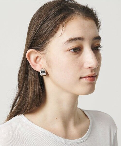 UNITED ARROWS / ユナイテッドアローズ ピアス・イヤリング | Jシェイプ  イヤリング | 詳細8