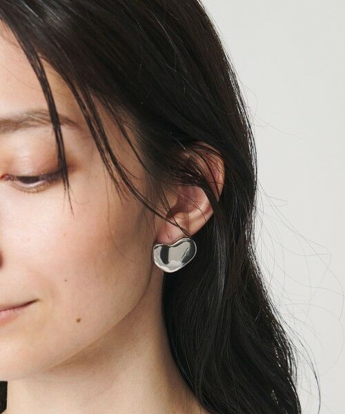 UNITED ARROWS / ユナイテッドアローズ ピアス・イヤリング | デフォームドハート イヤリング | 詳細7