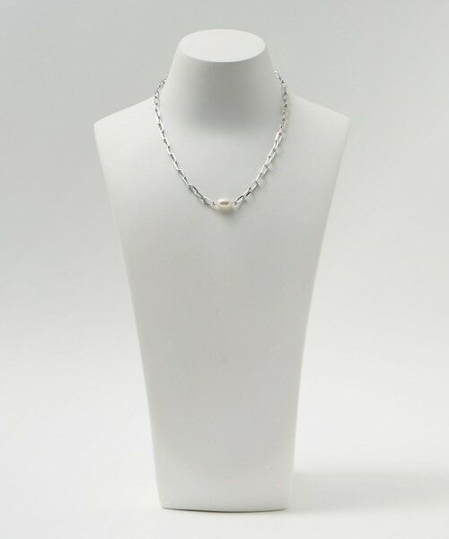 UNITED ARROWS / ユナイテッドアローズ ネックレス・ペンダント・チョーカー | 淡水パール×チェーン ネックレス | 詳細6