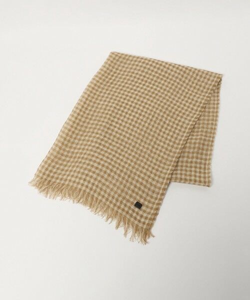 UNITED ARROWS / ユナイテッドアローズ マフラー・ショール・スヌード・ストール | 【一部別注】＜MARIANI＞LIN ギンガムチェック ストール | 詳細7