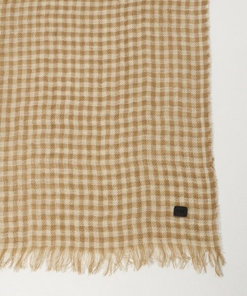 UNITED ARROWS / ユナイテッドアローズ マフラー・ショール・スヌード・ストール | 【一部別注】＜MARIANI＞LIN ギンガムチェック ストール | 詳細8