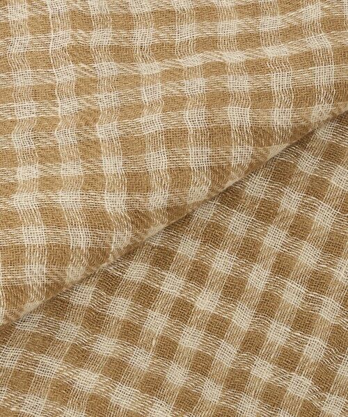 UNITED ARROWS / ユナイテッドアローズ マフラー・ショール・スヌード・ストール | 【一部別注】＜MARIANI＞LIN ギンガムチェック ストール | 詳細10