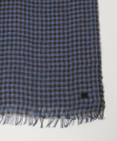 UNITED ARROWS / ユナイテッドアローズ マフラー・ショール・スヌード・ストール | 【一部別注】＜MARIANI＞LIN ギンガムチェック ストール | 詳細15