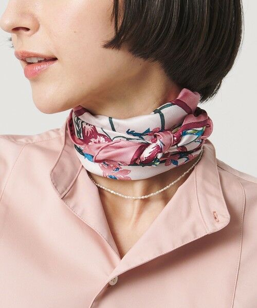 UNITED ARROWS / ユナイテッドアローズ バンダナ・スカーフ | ＜manipuri＞SILK 65×65 スカーフ 26SS | 詳細1