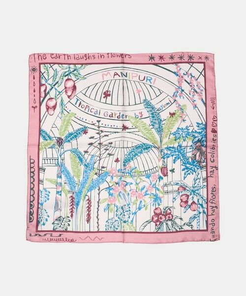 UNITED ARROWS / ユナイテッドアローズ バンダナ・スカーフ | ＜manipuri＞SILK 65×65 スカーフ 26SS | 詳細3