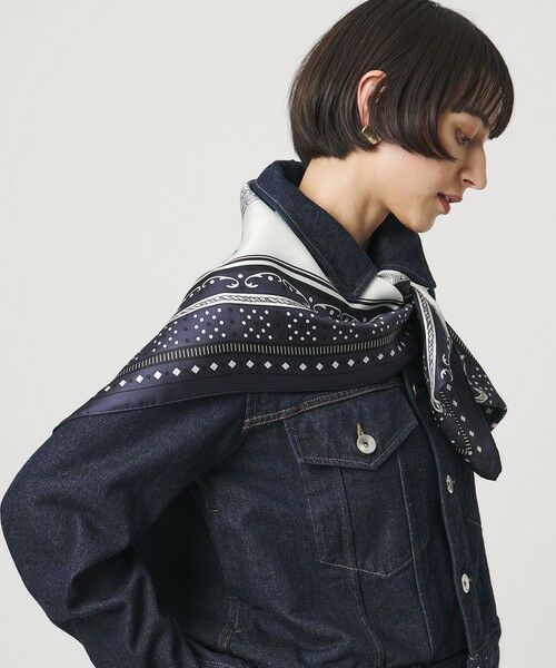 UNITED ARROWS / ユナイテッドアローズ バンダナ・スカーフ | ＜manipuri＞SILK 88×88 スカーフ 26SS | 詳細13