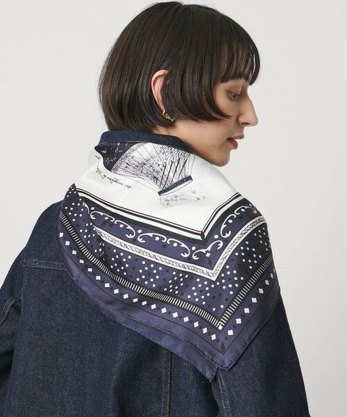 UNITED ARROWS / ユナイテッドアローズ バンダナ・スカーフ | ＜manipuri＞SILK 88×88 スカーフ 26SS | 詳細14