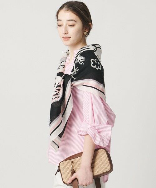 UNITED ARROWS / ユナイテッドアローズ マフラー・ショール・スヌード・ストール | 【一部別注】＜manipuri＞C/SI ストール | 詳細2
