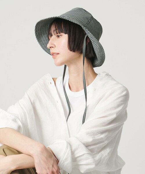 UNITED ARROWS / ユナイテッドアローズ ハット | ギンガムチェック ハット UV | 詳細22