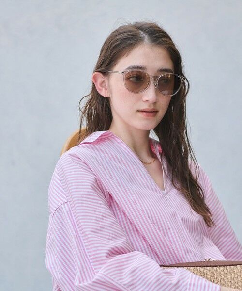 UNITED ARROWS / ユナイテッドアローズ サングラス・メガネ | ワイド ウェリントン サングラス | 詳細8