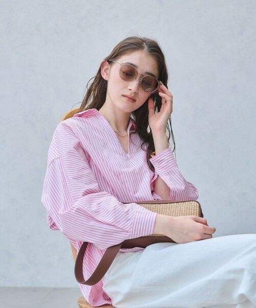 UNITED ARROWS / ユナイテッドアローズ サングラス・メガネ | ワイド ウェリントン サングラス | 詳細9