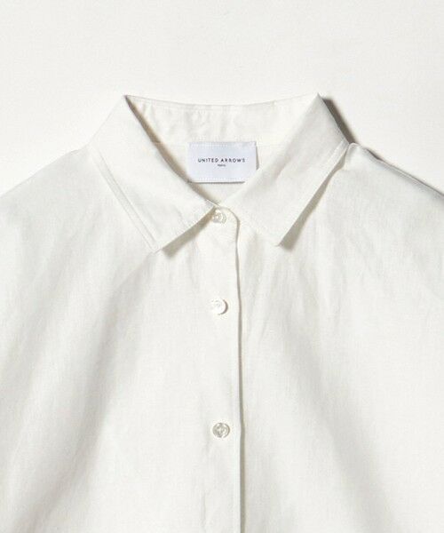 UNITED ARROWS / ユナイテッドアローズ シャツ・ブラウス | リネン ドルマン シャツ ‐ウォッシャブル‐ | 詳細1
