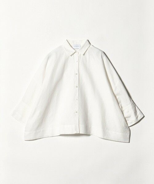 UNITED ARROWS / ユナイテッドアローズ シャツ・ブラウス | リネン ドルマン シャツ ‐ウォッシャブル‐（WHITE）