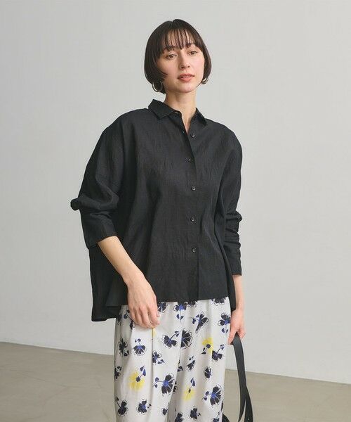 UNITED ARROWS / ユナイテッドアローズ シャツ・ブラウス | リネン ドルマン シャツ ‐ウォッシャブル‐ | 詳細4