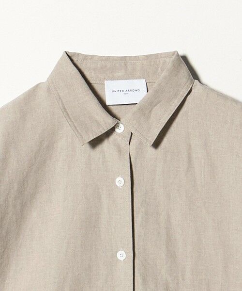 UNITED ARROWS / ユナイテッドアローズ シャツ・ブラウス | リネン ドルマン シャツ ‐ウォッシャブル‐ | 詳細14