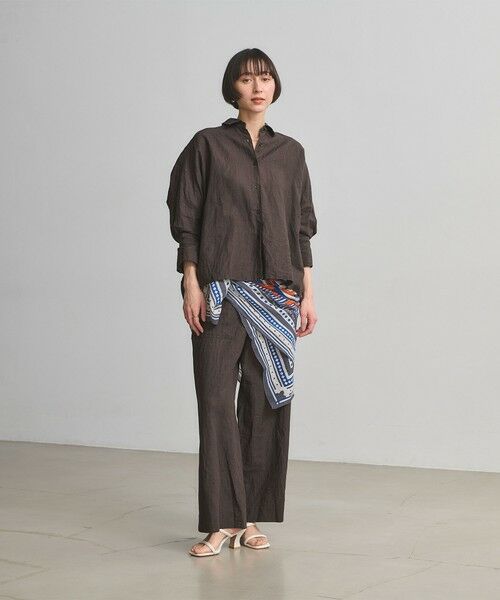 UNITED ARROWS / ユナイテッドアローズ シャツ・ブラウス | リネン ドルマン シャツ ‐ウォッシャブル‐ | 詳細13