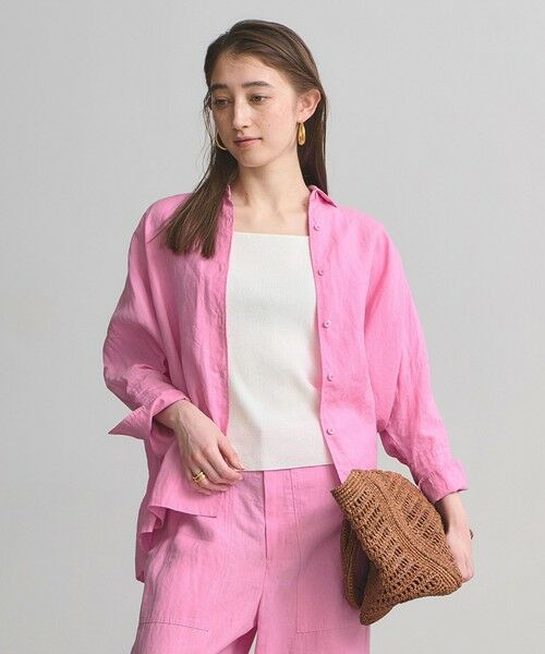 UNITED ARROWS / ユナイテッドアローズ シャツ・ブラウス | リネン ドルマン シャツ ‐ウォッシャブル‐ | 詳細16