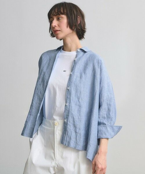 UNITED ARROWS / ユナイテッドアローズ シャツ・ブラウス | リネン ドルマン シャツ ‐ウォッシャブル‐ | 詳細20