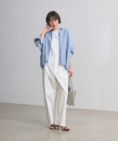 UNITED ARROWS / ユナイテッドアローズ シャツ・ブラウス | リネン ドルマン シャツ ‐ウォッシャブル‐ | 詳細21