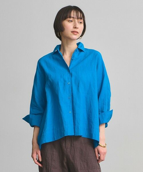 UNITED ARROWS / ユナイテッドアローズ シャツ・ブラウス | リネン ドルマン シャツ ‐ウォッシャブル‐ | 詳細23