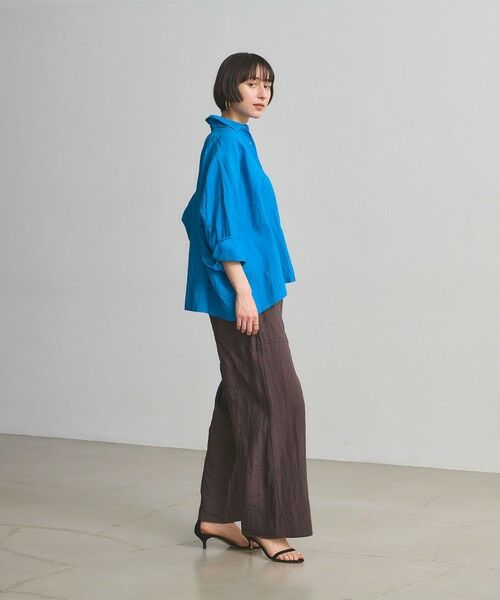 UNITED ARROWS / ユナイテッドアローズ シャツ・ブラウス | リネン ドルマン シャツ ‐ウォッシャブル‐ | 詳細25