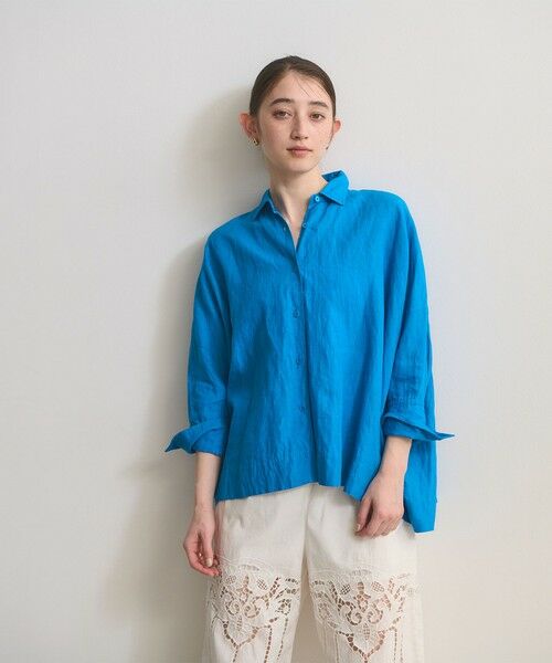 UNITED ARROWS / ユナイテッドアローズ シャツ・ブラウス | リネン ドルマン シャツ ‐ウォッシャブル‐ | 詳細26