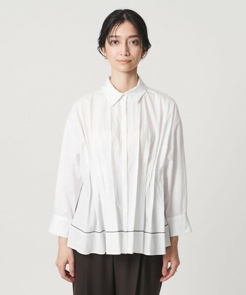 UNITED ARROWS / ユナイテッドアローズ シャツ・ブラウス | ピンタック シャツブラウス | 詳細6